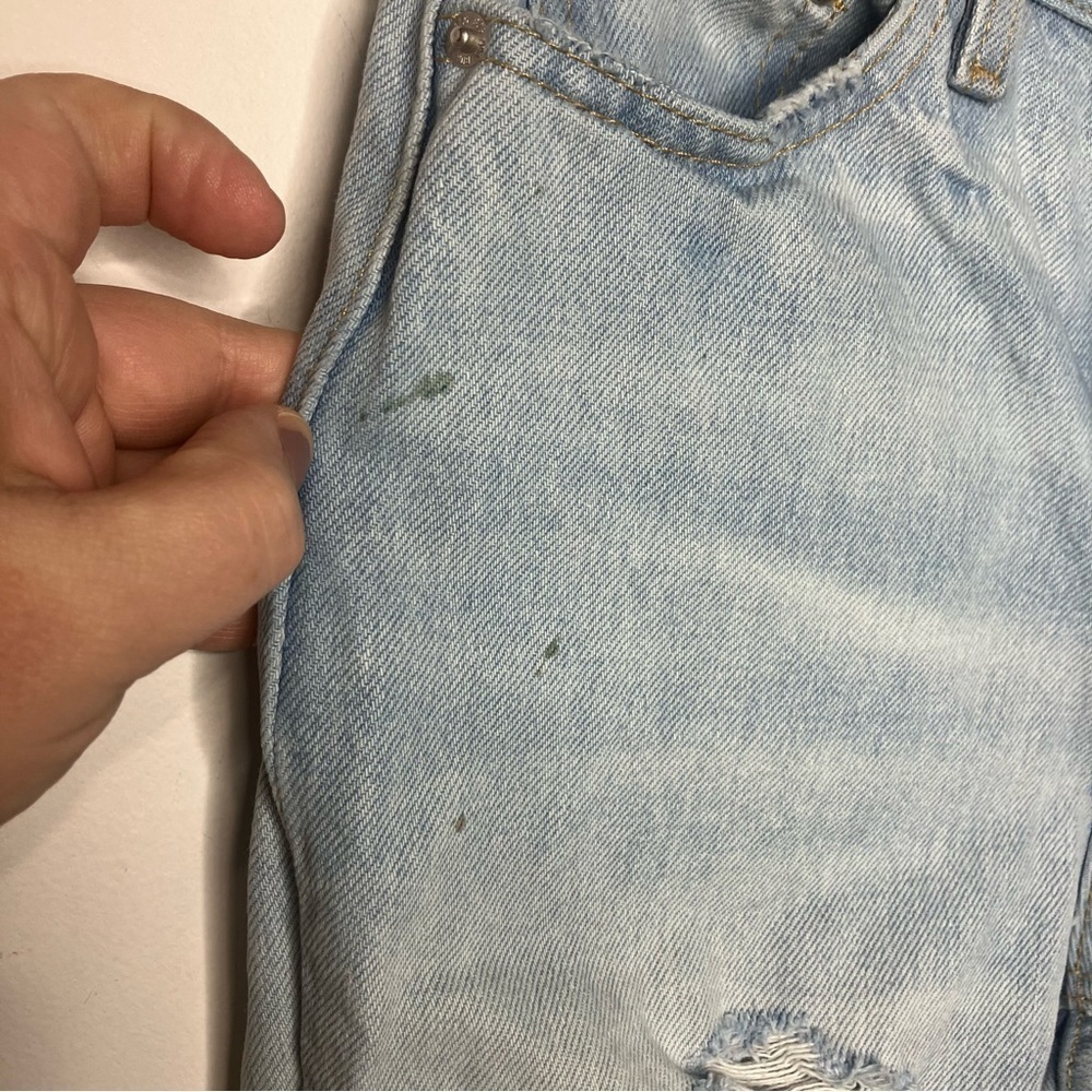 BDG urban outfitters‎ Slim Straight distressed jeans light wash size 25 - Picture 4 of 8